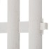 Borde divisor de césped blanco 17 piezas / 10
