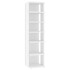 Mueble zapatero madera contrachapada blanco 27,5x27x102