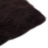 Cojines de sillas 2 uds piel de oveja auténtica marrón 40x40