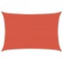 Toldo de vela HDPE terracota 160 g/m² 4x5