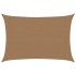 Toldo de vela HDPE gris taupe 160 g/m² 3x4,5