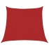 Toldo de vela rojo HDPE 160 g/m² 4/5x4