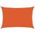 Toldo de vela naranja HDPE 160 g/m² 3,5x5