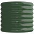 Jardinera arriate acero recubrimiento polvo verde 114x40x36