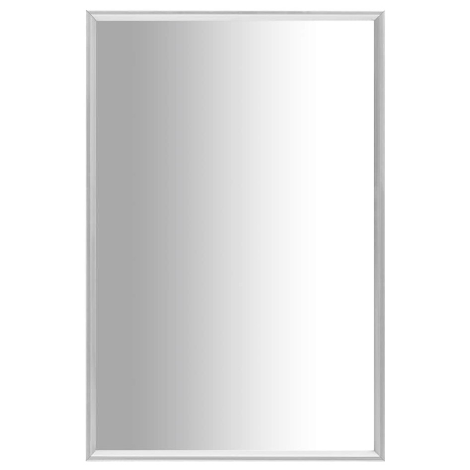 Espejo plateado 60x40