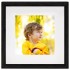 Marco de foto caja 3D 3 uds negro 23x23 cm para foto 13x13
