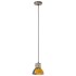Lámpara colgante industrial redonda multicolor E27 25 W 17