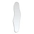 Espejo de pared plateado 70x30