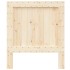 Cabecero de madera maciza de pino 90x104