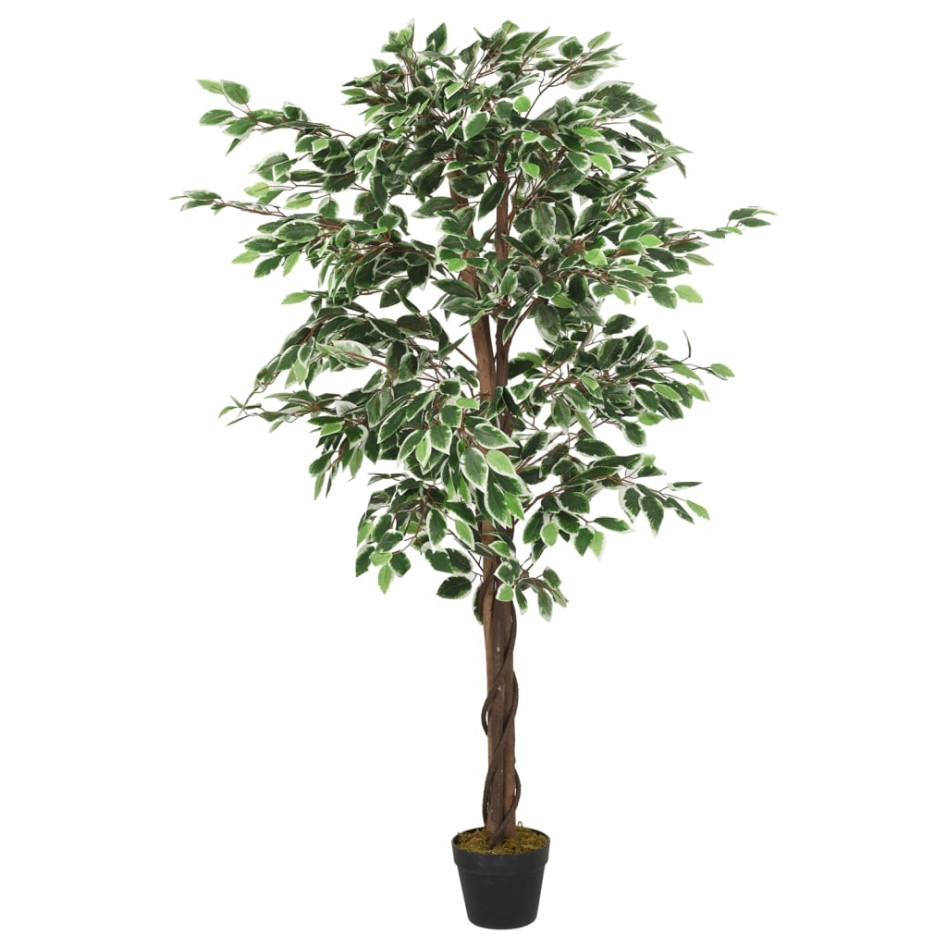 Ficus artificial con 378 hojas verde 80