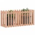 Arriate elevado jardín valla madera maciza Douglas 150x50x70