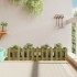 Arriate elevado jardín valla madera impregnada pino