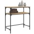 Mesa consola madera de ingeniería roble Sonoma 75x35,5x75