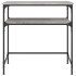 Mesa consola madera de ingeniería gris Sonoma 75x35,5x75