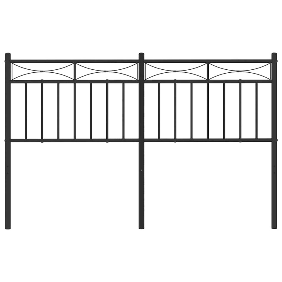 Cabecero de metal negro 135