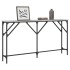 Mesa consola madera de ingeniería gris Sonoma 140x23x75