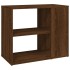 Armario auxiliar madera contrachapada marrón roble 60x30x50