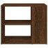 Armario auxiliar madera contrachapada marrón roble 60x30x50