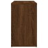 Armario auxiliar madera contrachapada marrón roble 60x30x50