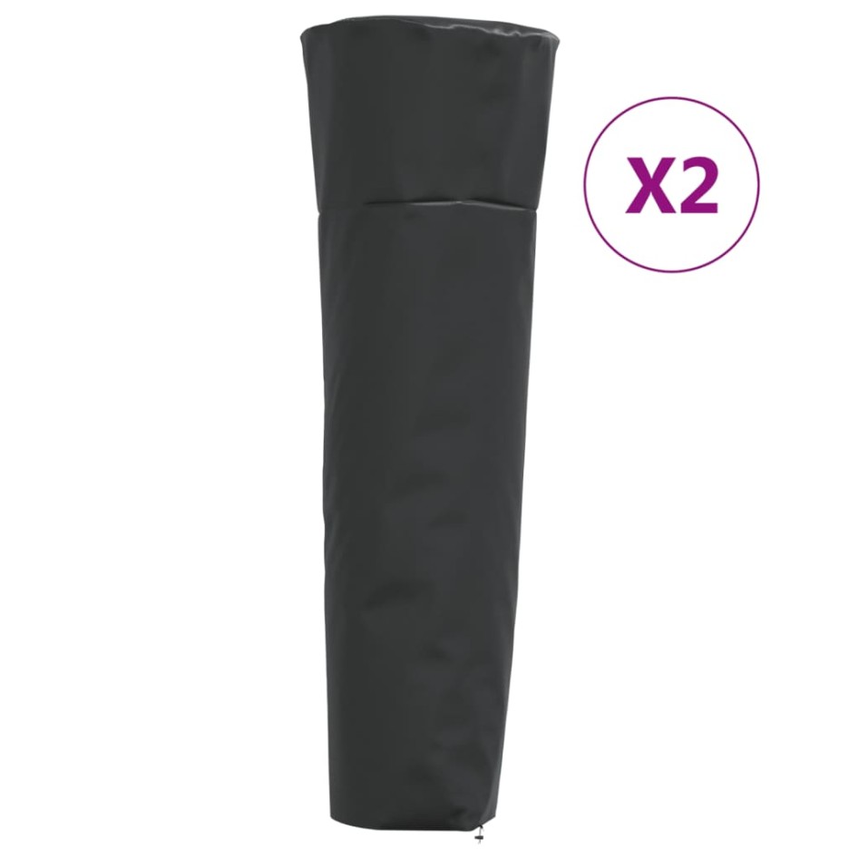 Cubiertas calefactores torre 2 uds tela Oxford 420D