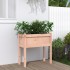 Jardinera con patas madera maciza de abeto Douglas 70x31x70