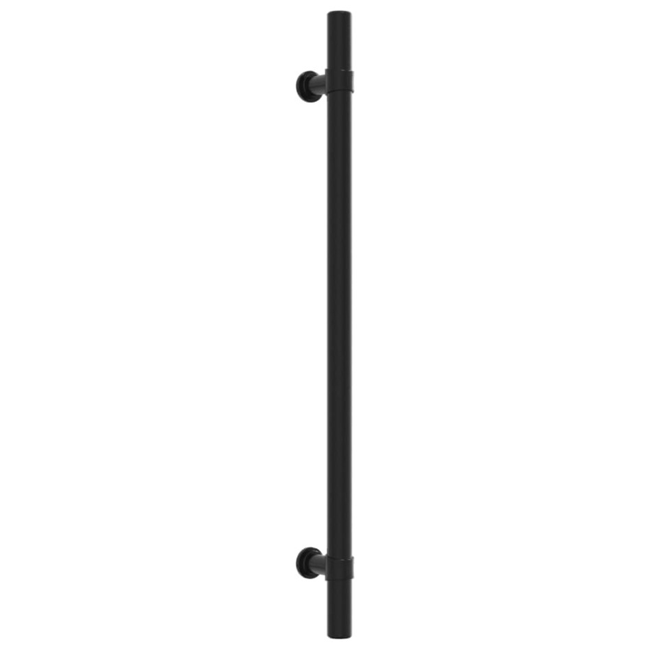 Tiradores para armarios 20 uds acero inoxidable negro 224