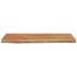 Estante pared rectangular madera acacia borde vivo 60x30x3,8