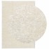 Alfombra pelo largo aspecto brillante ISTAN crema 120x170