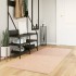Alfombra de pelo corto suave lavable HUARTE rosado 80x200