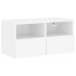 Mueble de TV de pared madera de ingeniería blanco 60x30x30