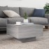 Mesa de centro madera de ingeniería gris Sonoma 55x55x31