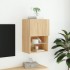 Mueble para TV con luces LED roble Sonoma 40,5x30x60