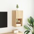Mueble para TV con luces LED roble Sonoma 30,5x30x60