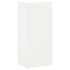 Mueble de TV de pared madera ingeniería blanco 40,5x30x90