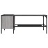Mesa centro estante madera ingeniería Sonoma gris 100x51x40