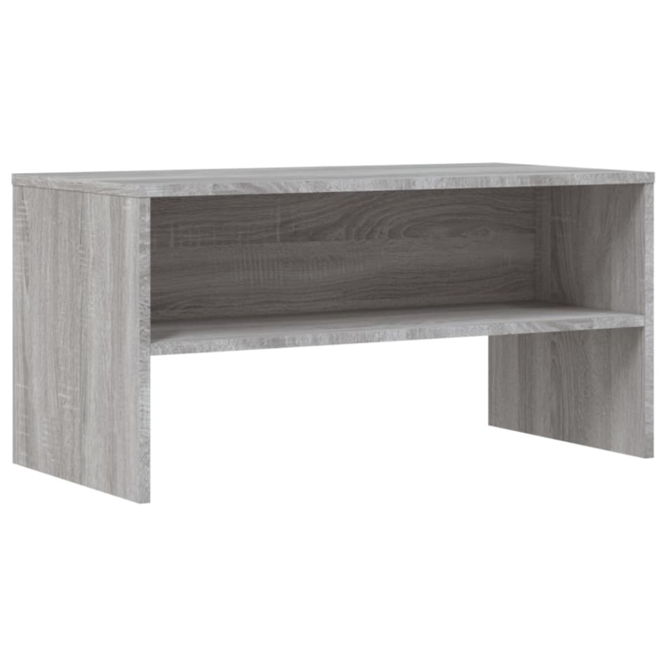 Mueble de TV madera de ingeniería gris Sonoma 80x40x40