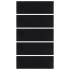 Alfombrillas de escalera de goma 5 uds 25x75
