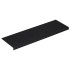 Alfombrillas de escalera de goma 5 uds 25x75