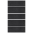 Alfombrillas de escalera de goma 5 uds 25x75