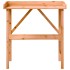 Mesa para plantas con estante madera abeto marrón 78x38x82,5