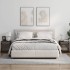 Mesitas noche puertas de vidrio 2 uds roble ahumado 35x37x42