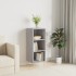 Aparador de madera de ingeniería gris Sonoma 34,5x32,5x90