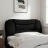 Cabecero de cama acolchado tela negro 100