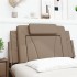 Cabecero de cama acolchado cuero sintético capuchino 100