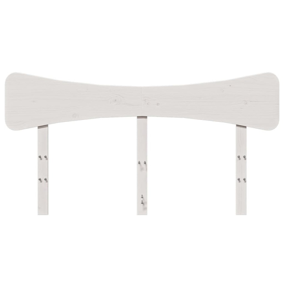 Cabecero de cama madera maciza de pino blanco 150