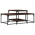Mesa de centro madera de ingeniería roble marrón 102x60x45