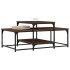 Mesa de centro madera de ingeniería roble marrón 102x60x45