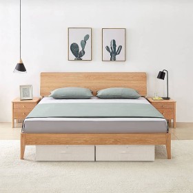 Caja de almacenaje tela color crema 70x40x18