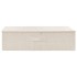 Caja de almacenaje tela color crema 70x40x18
