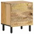 Mesita de noche de madera maciza de mango 40x33x46